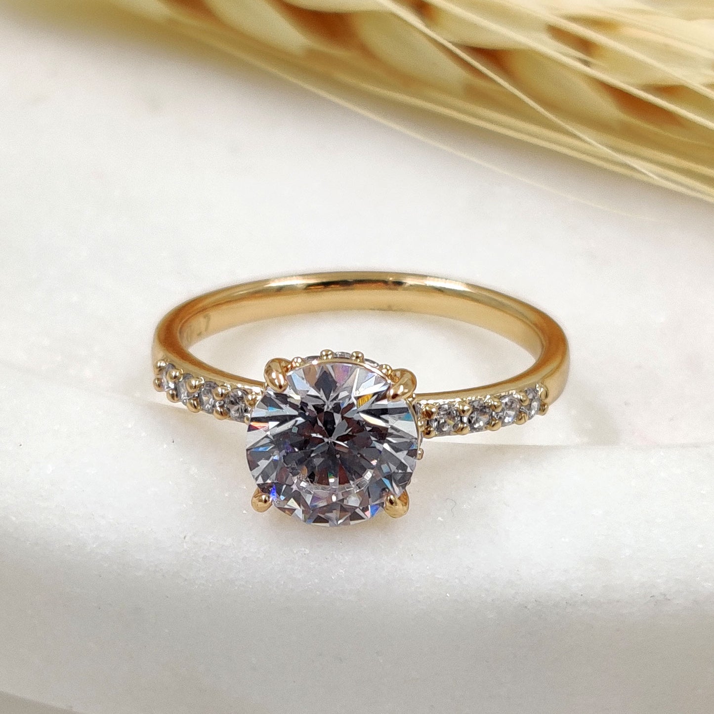 Crystal Shining Ring