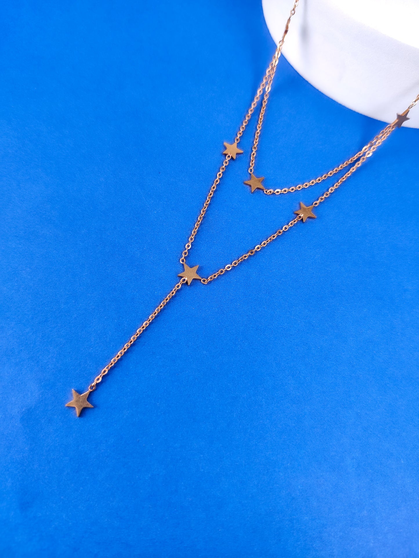 Robby 2layer Star Necklace