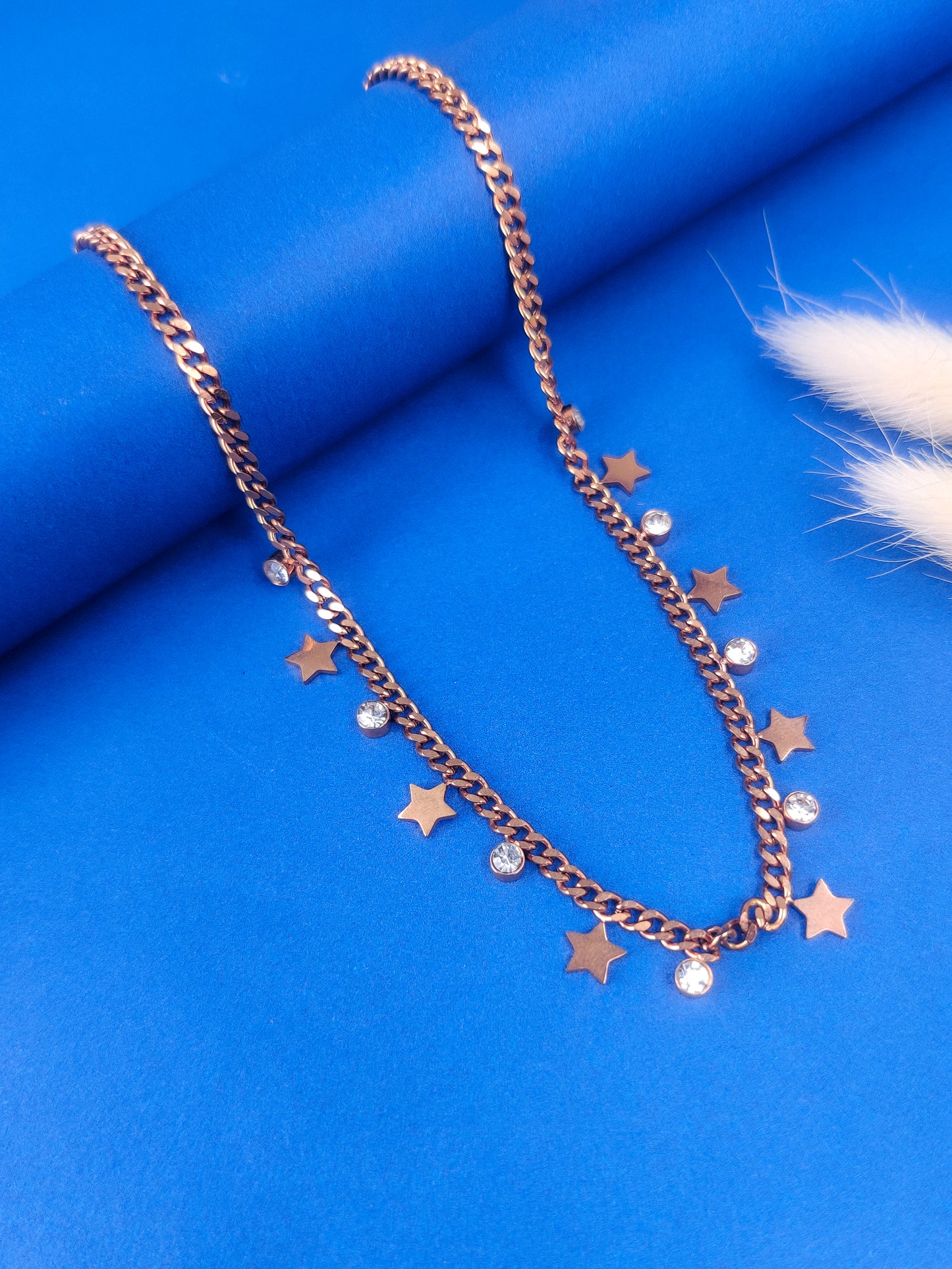 Star Drop charm Necklace