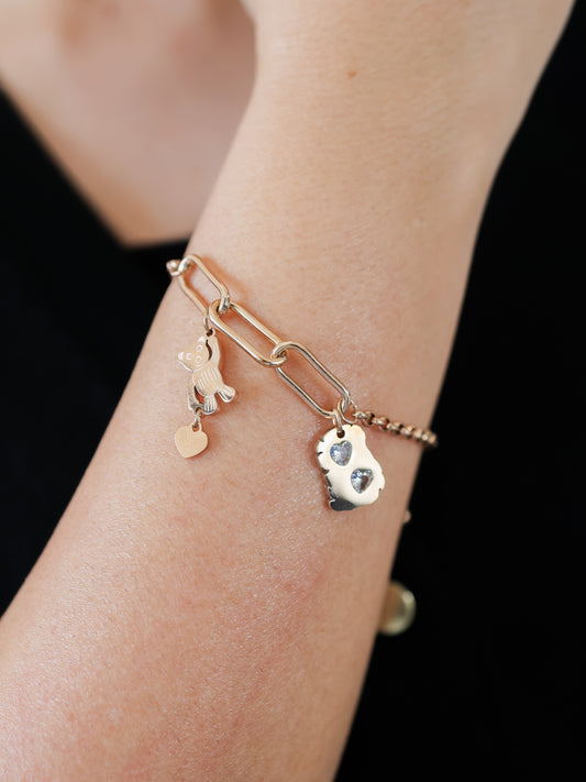 Teddy Charm Bracelet