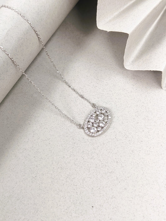 chevy necklace Silver