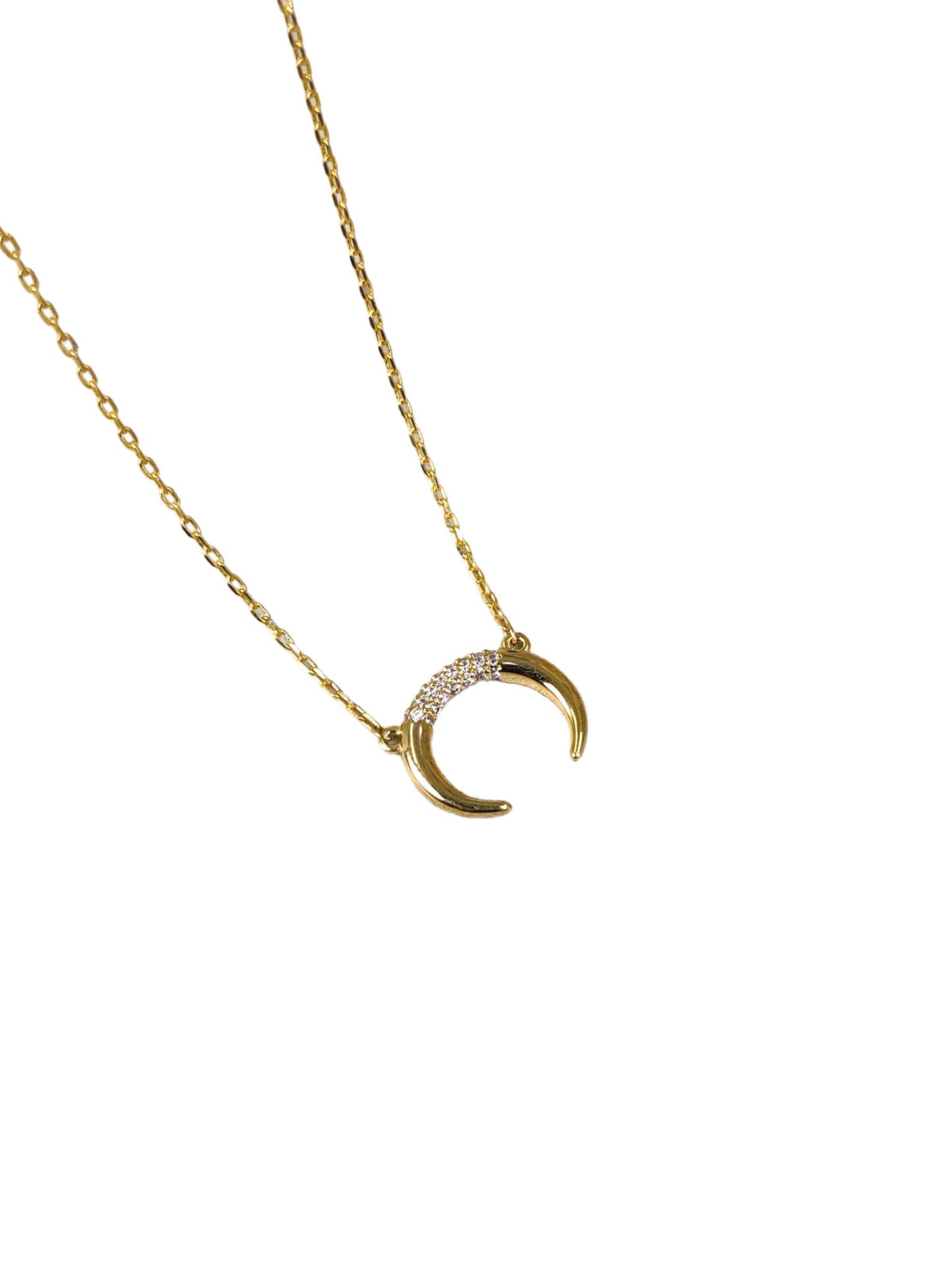 Kyra Moon Necklace (Gold)