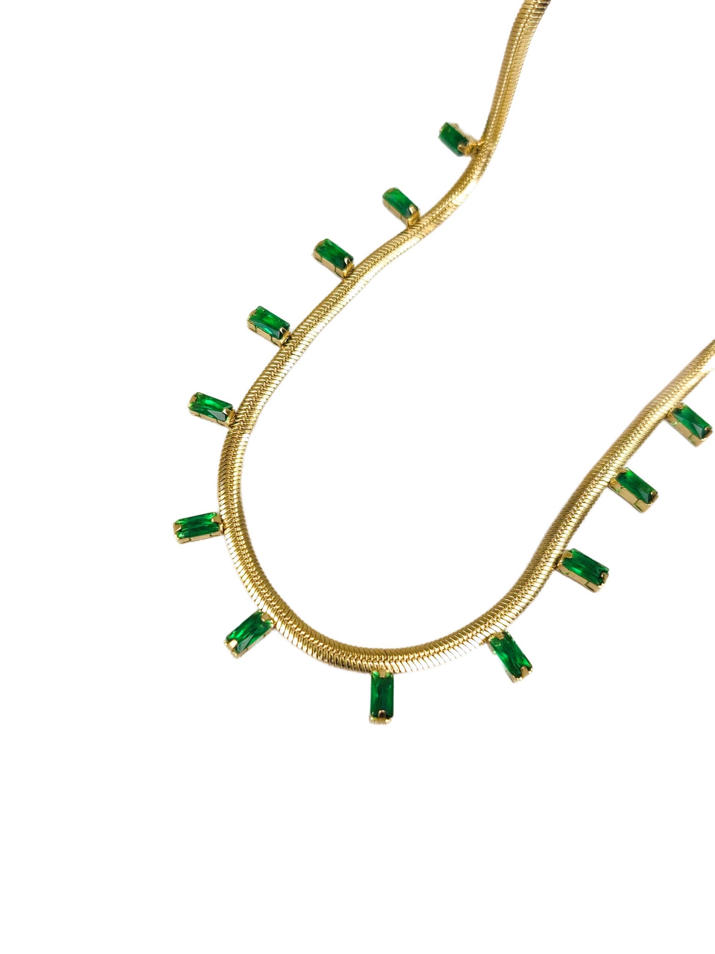 Emerald Christie Necklace