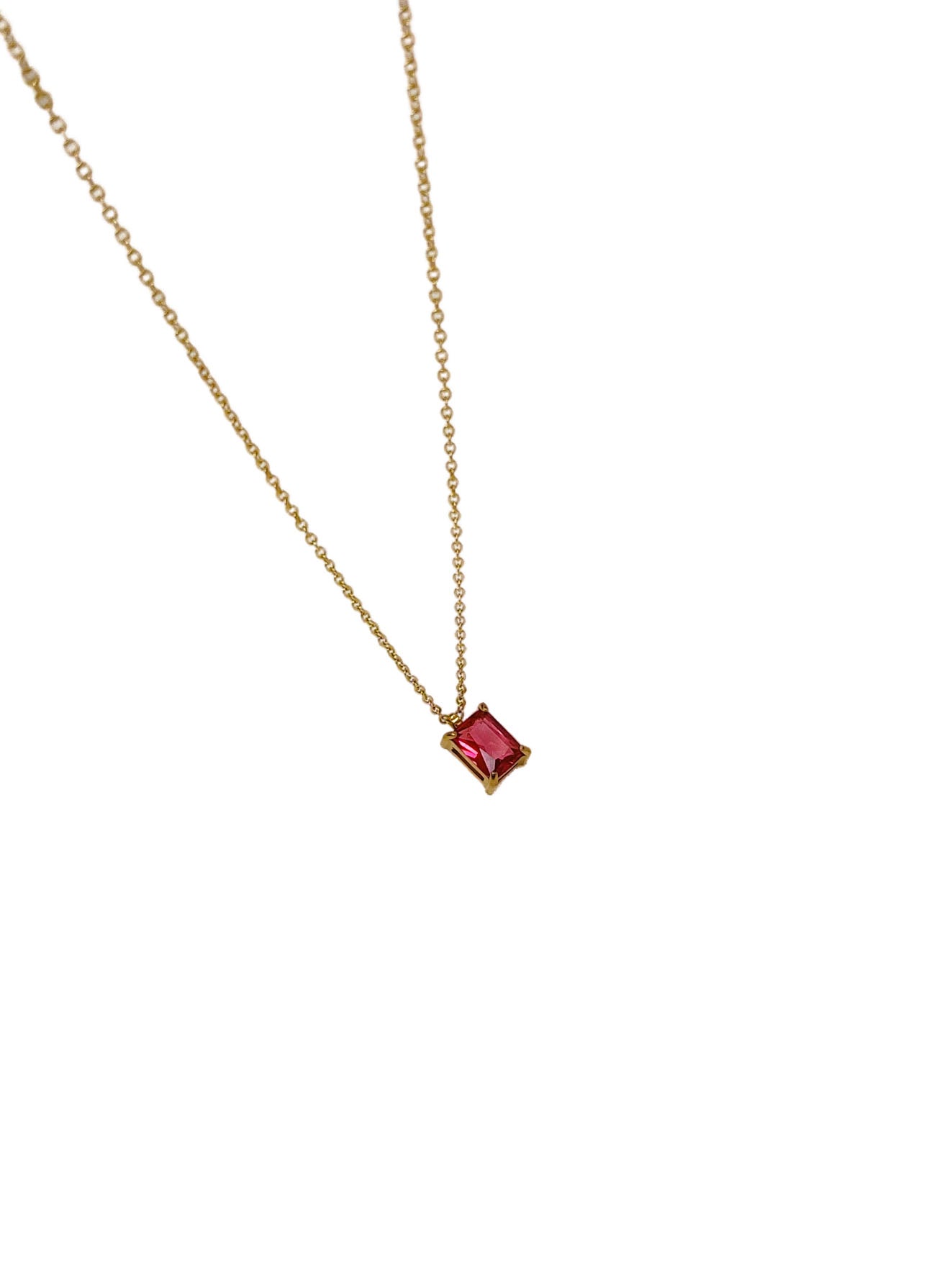 Magenta Bennie Necklace