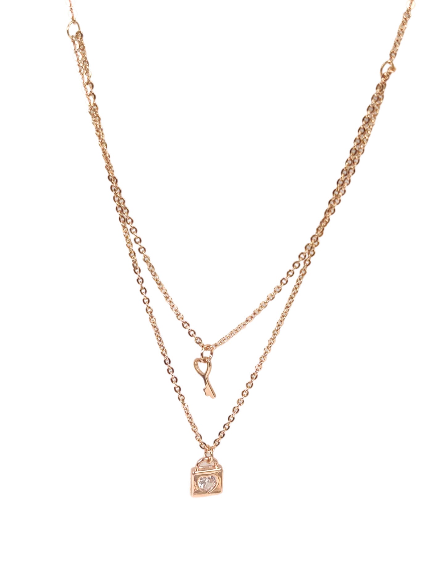 Lock & Key Layered Necklace