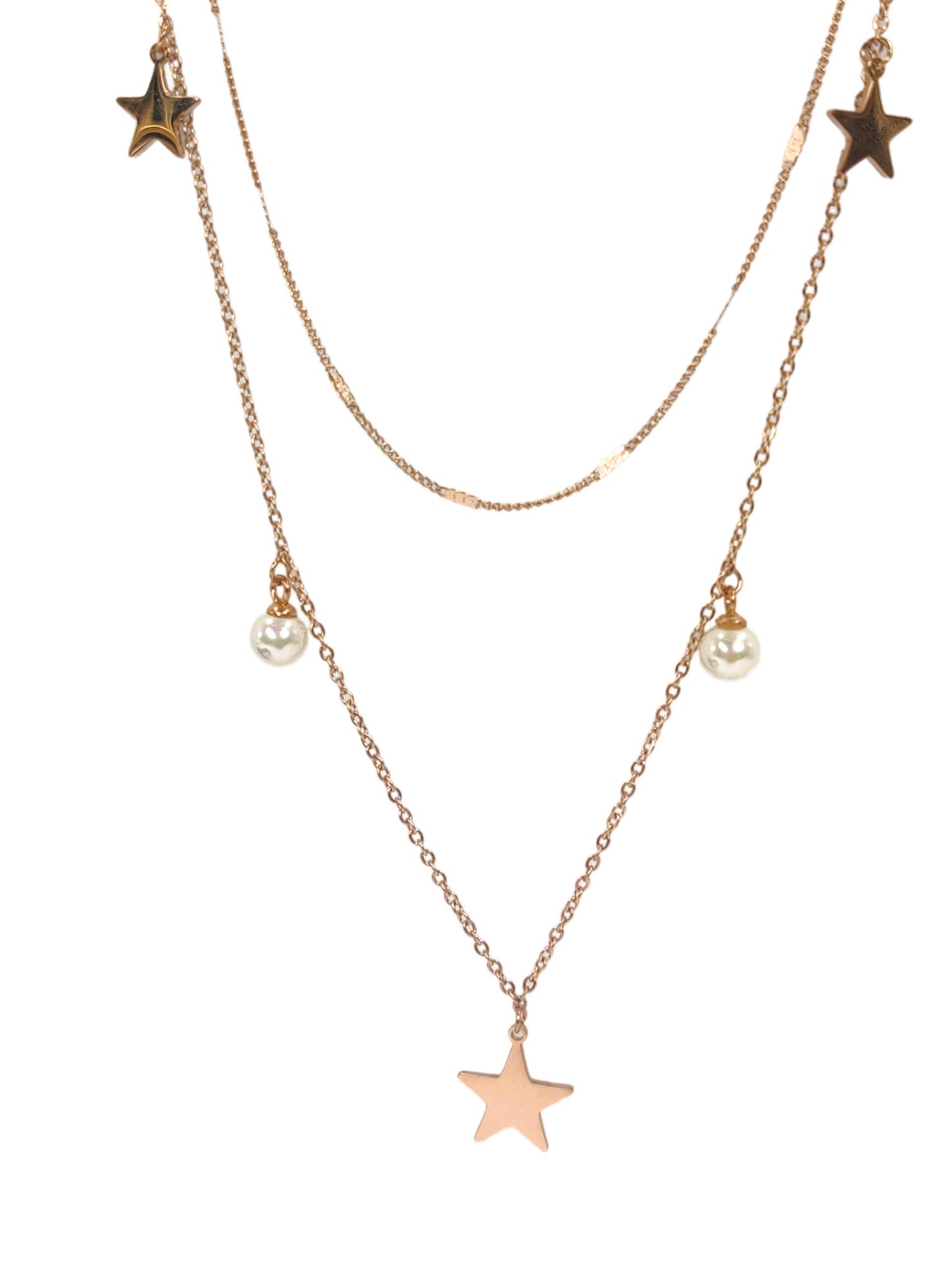 Amelia Star & Pearl Necklace