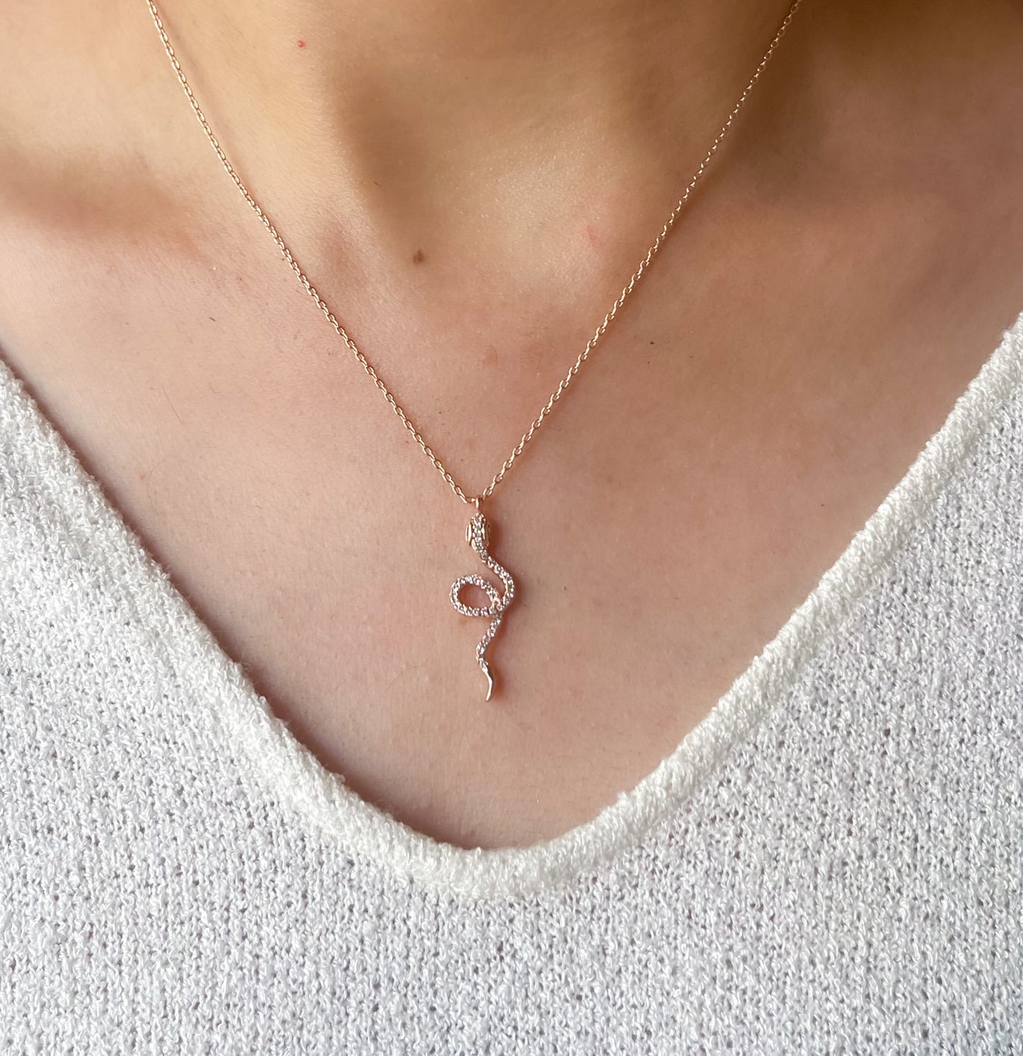 Mariah Snake Necklace