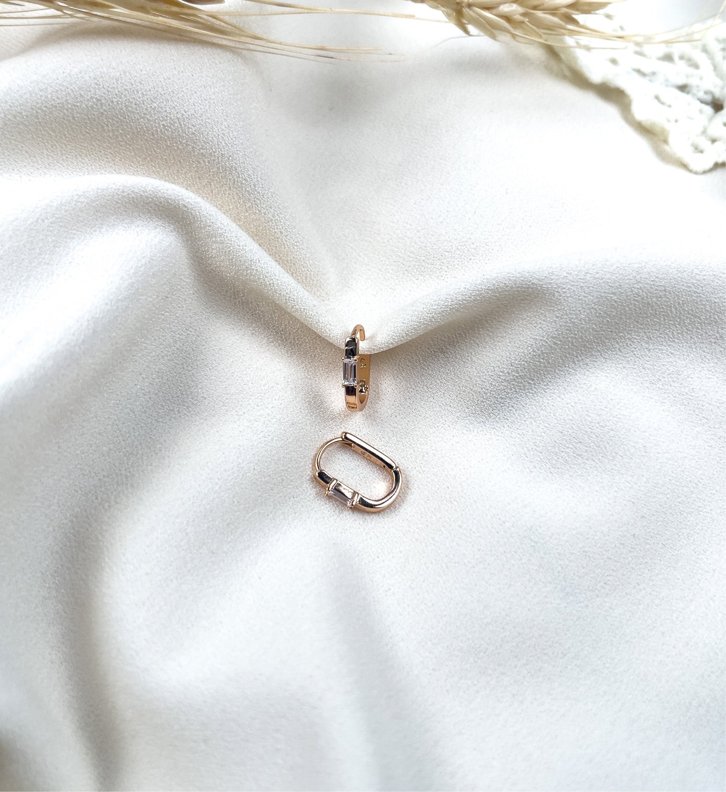 Chic Huggie Hoops