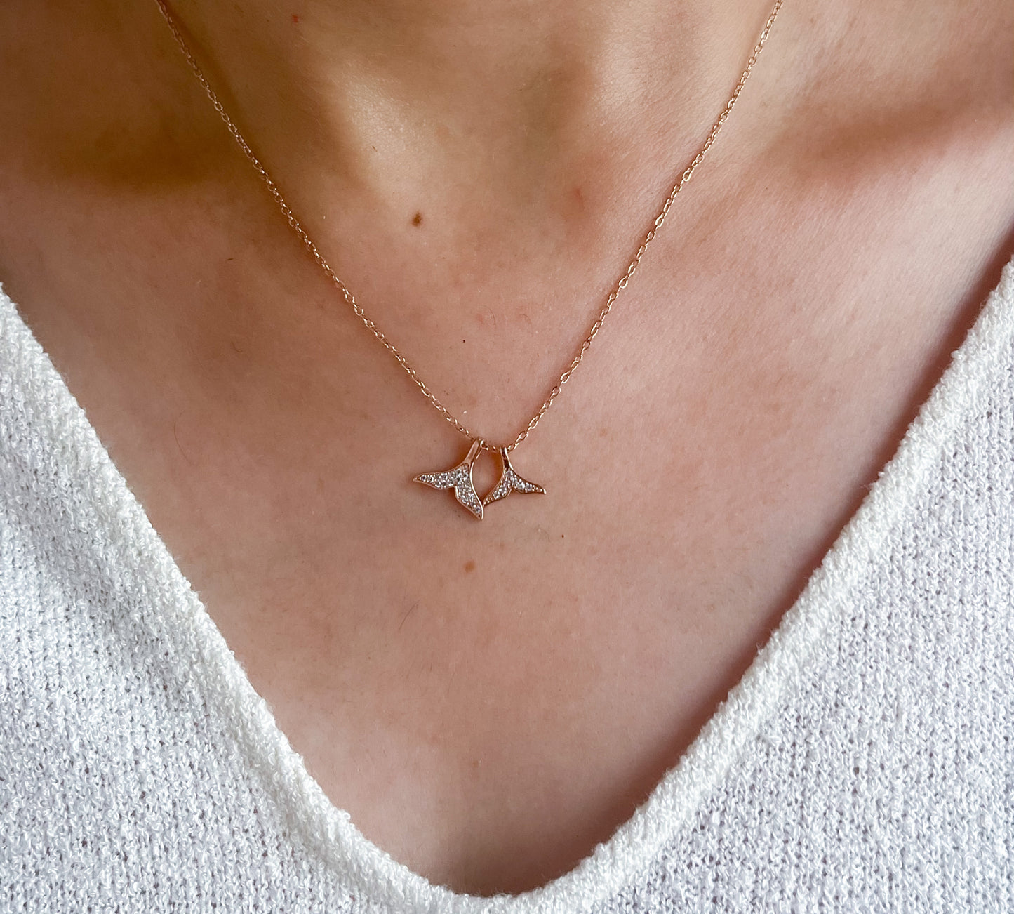 Crystal Tale Charm Necklace