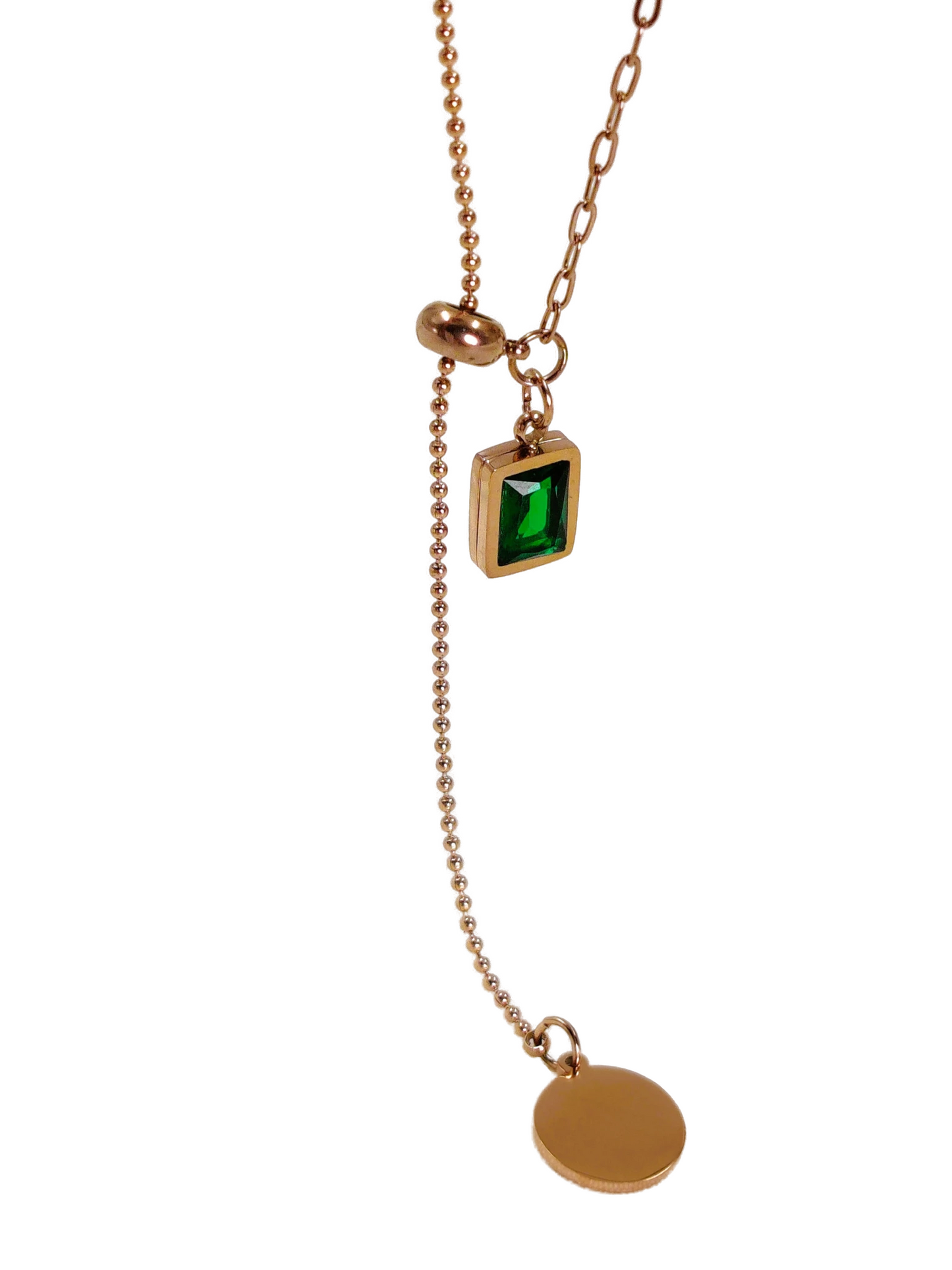 Emerald Cassie Necklace