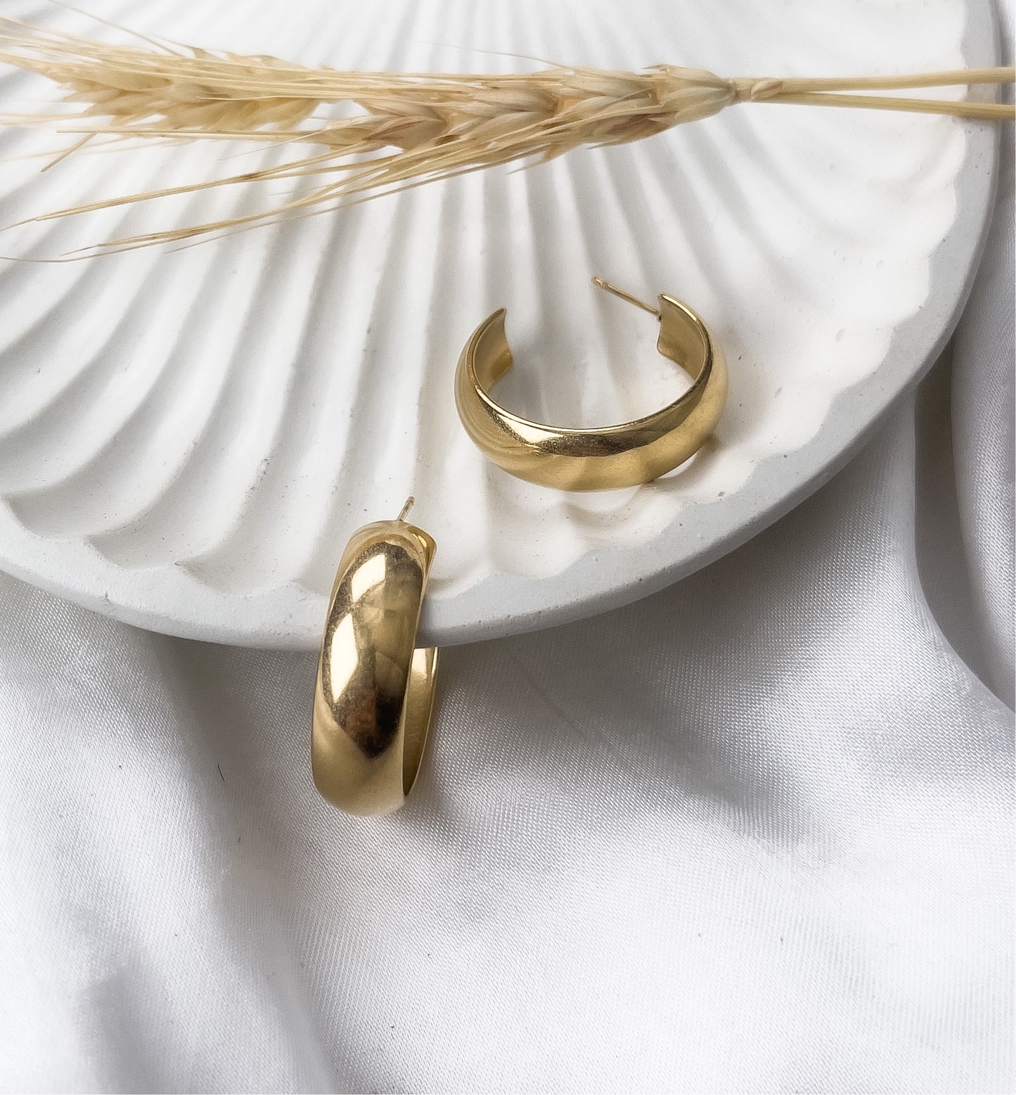 Amber Hoops