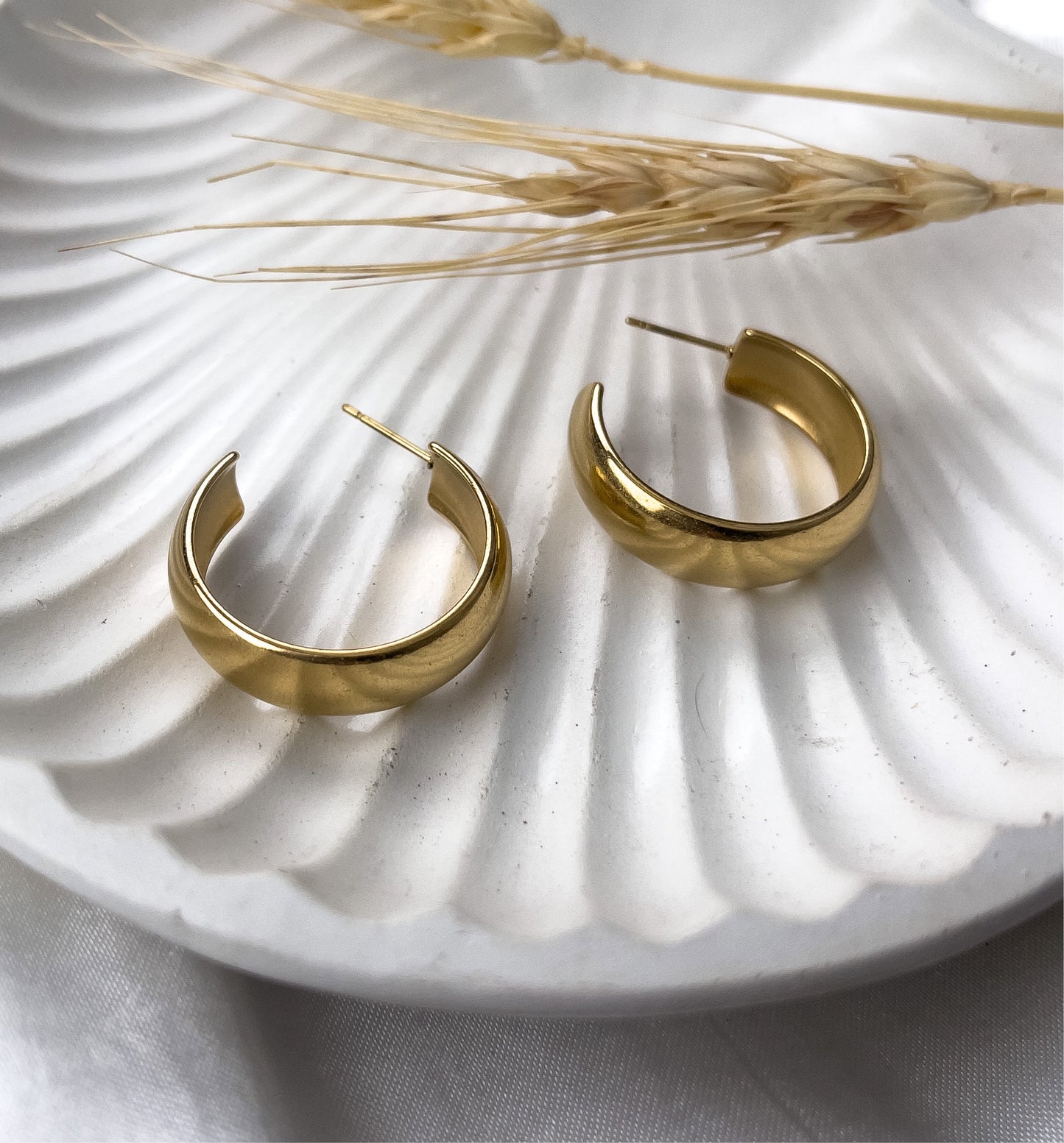 Amber Hoops