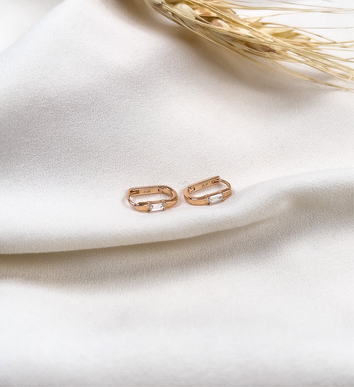 Chic Huggie Hoops