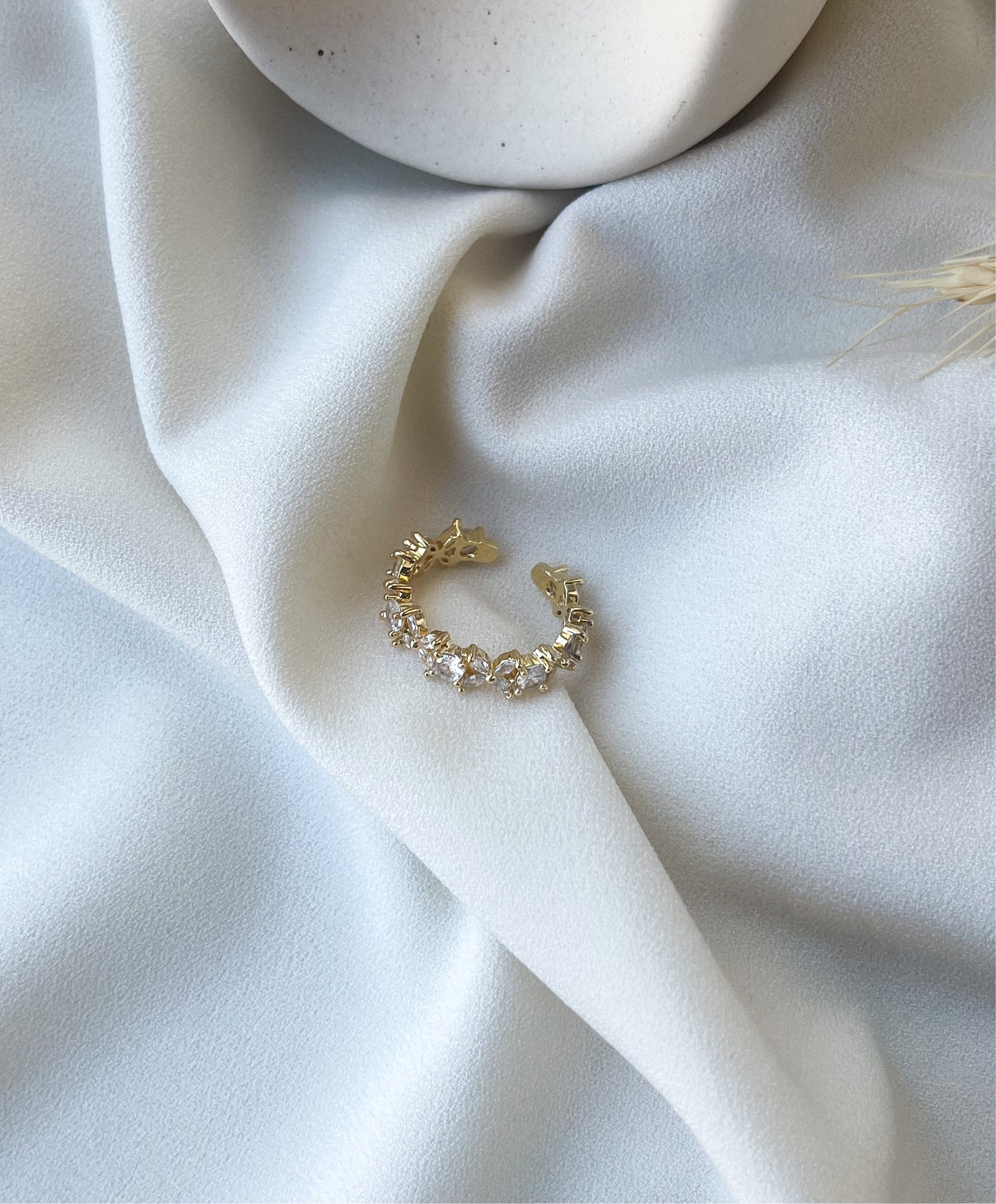 Crystal Steffy Ring (Gold)