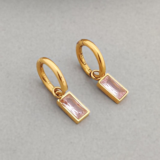Macie Pink Earrings