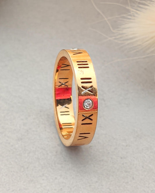 Roman Band Ring