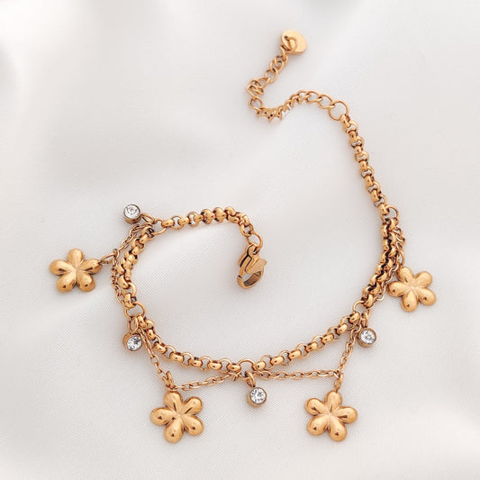 Flora Charm Bracelet