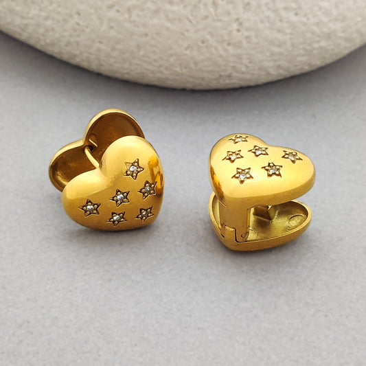 Jamie Heart Earrings