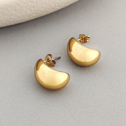 Liquid Gold Hoops