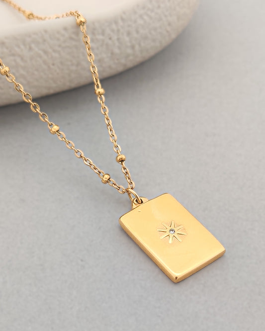 Elise Tag Necklace
