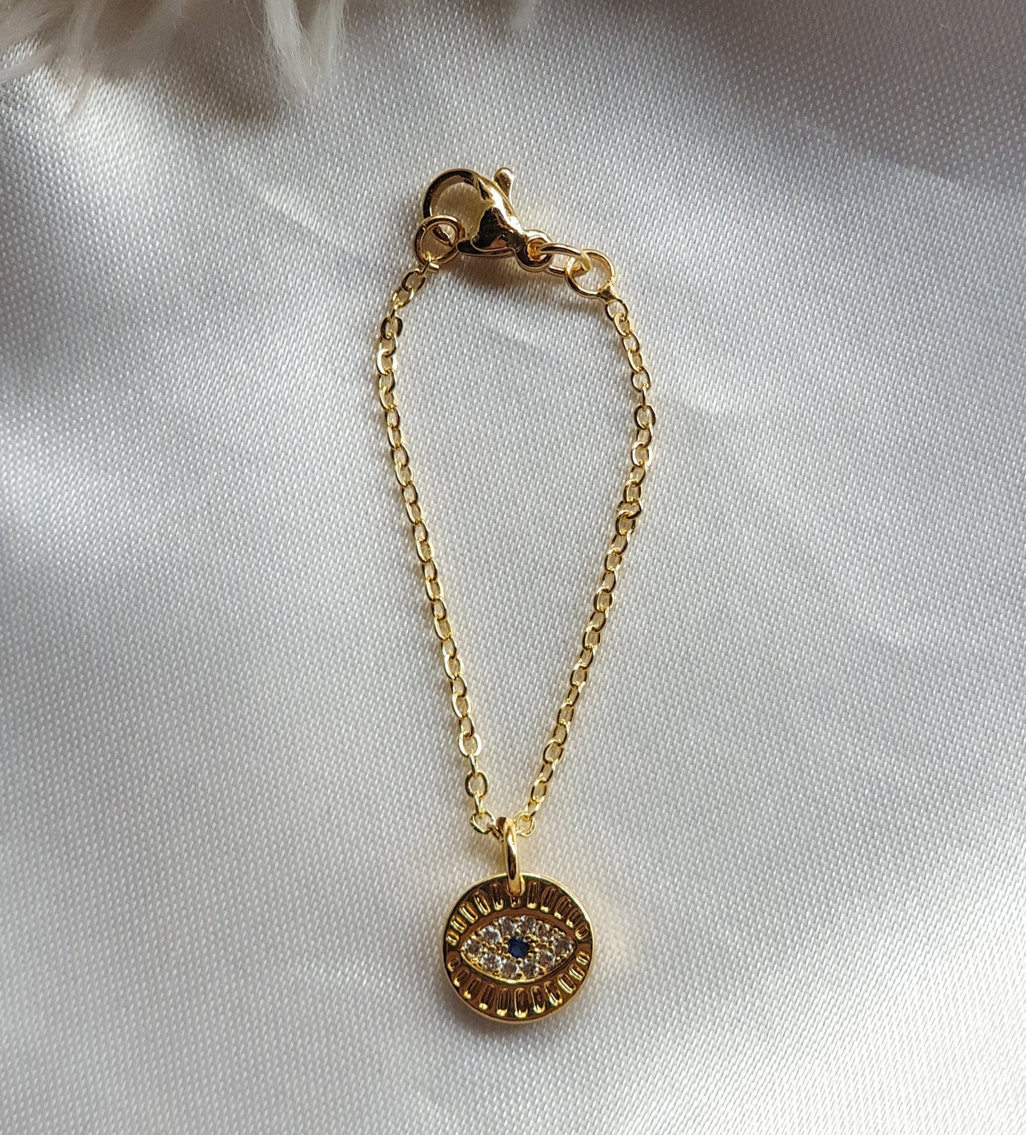 Coin Evileye Watch Charm