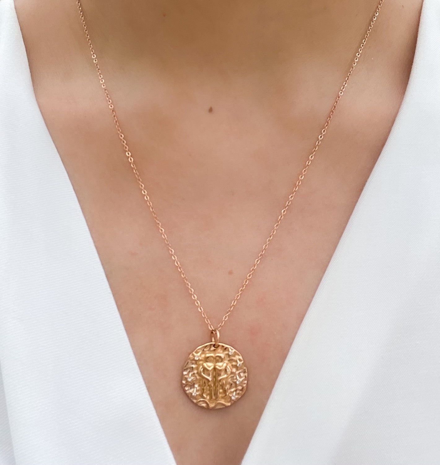 Gemini 2025 coin necklace