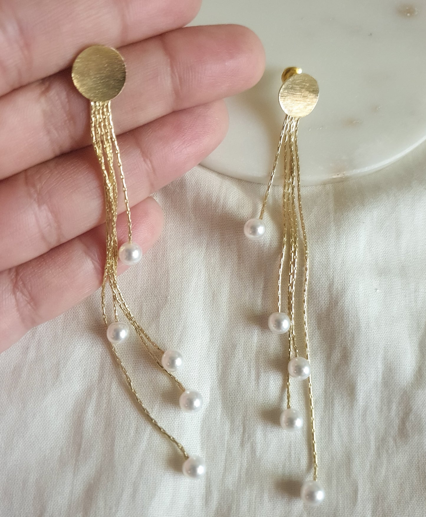 Pearl Carson Earring