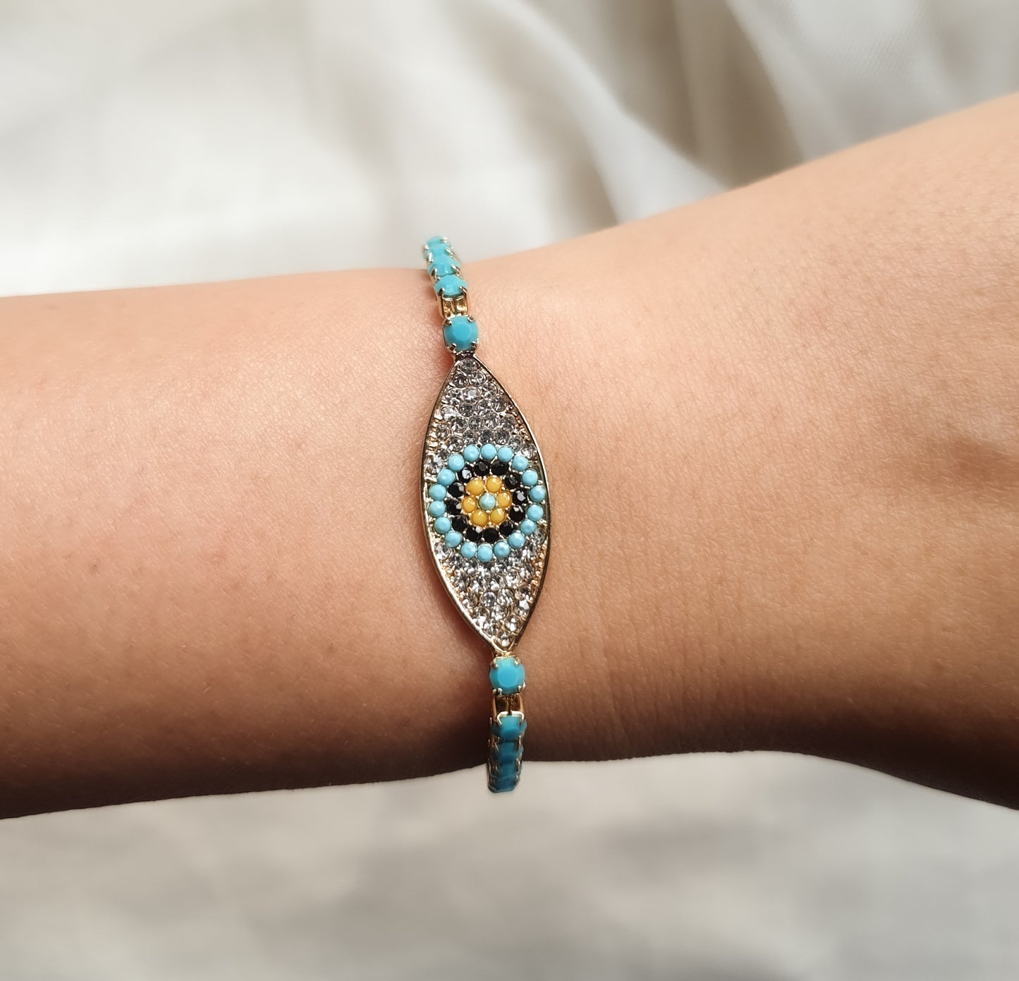 Turquoise Evileye Bracelet