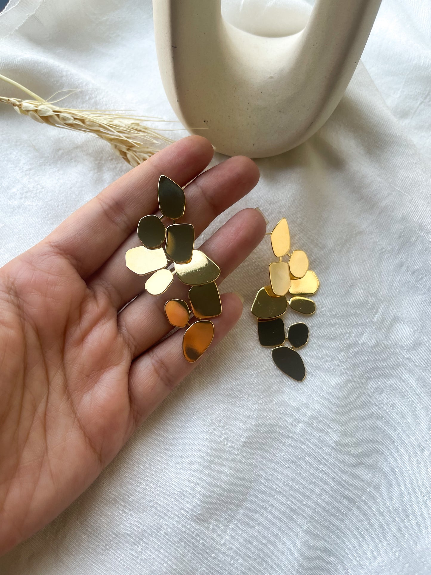 Gold Monica Earrings