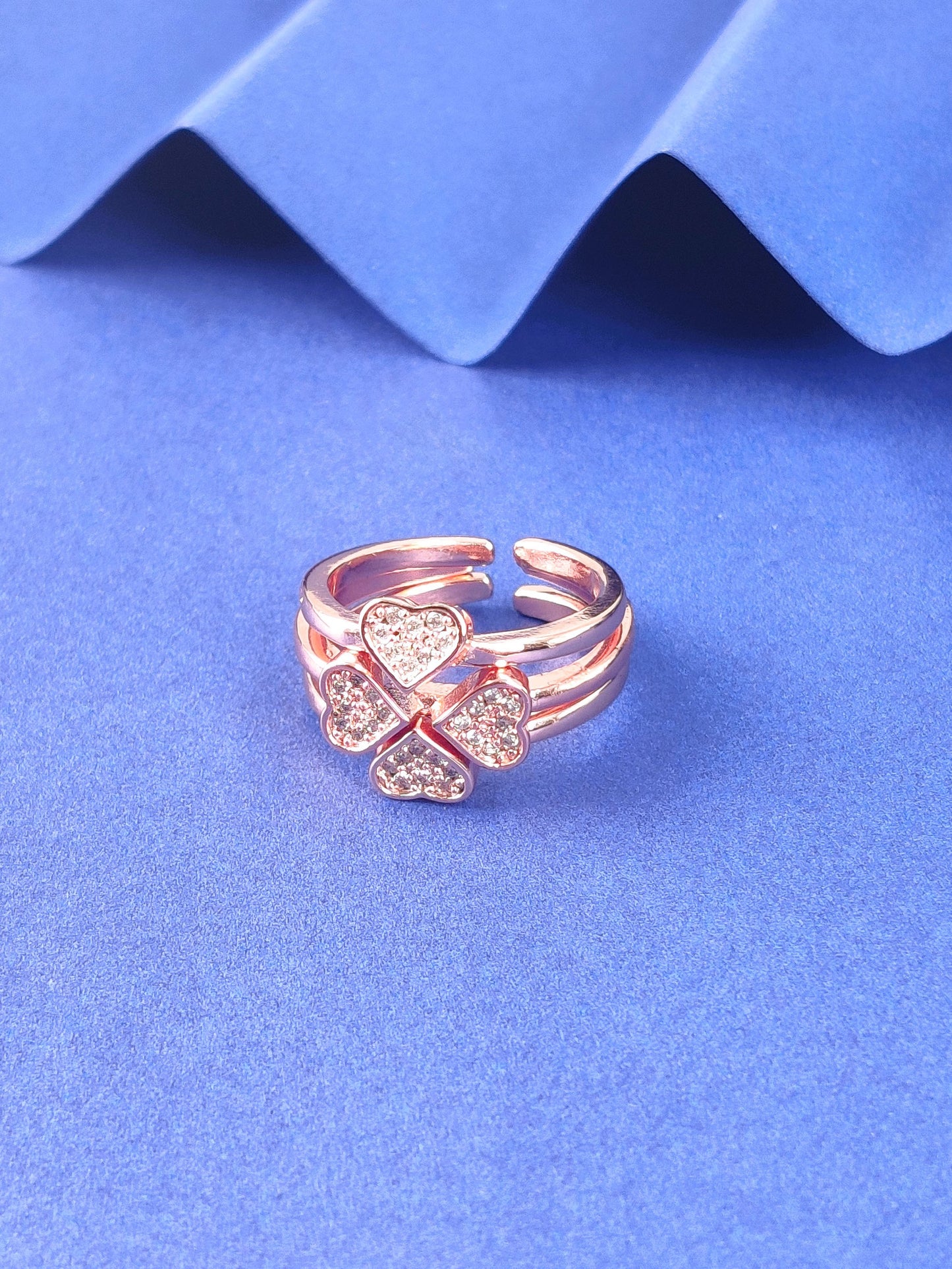 Yessi Heart Ring (Set of 3)