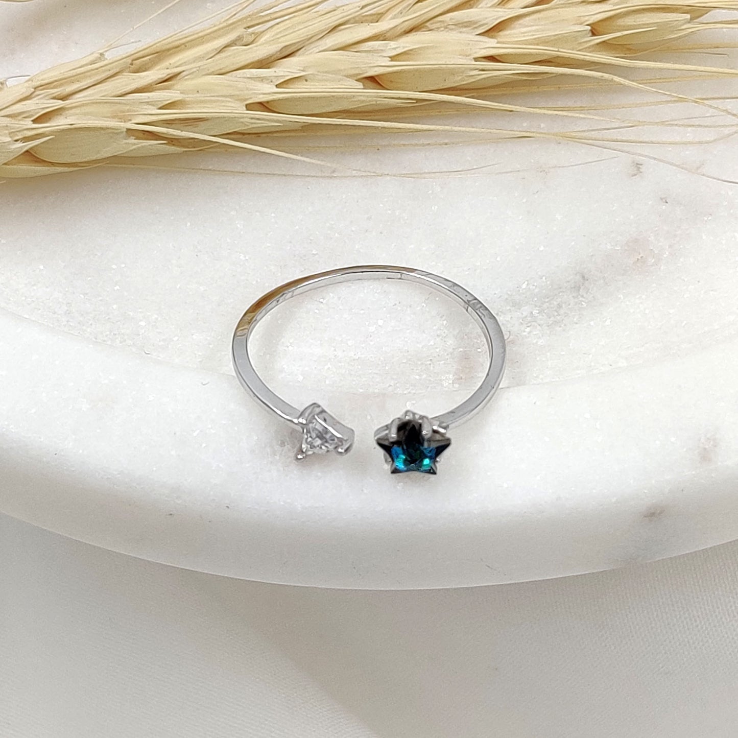 Blue Star Ring