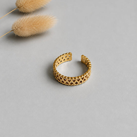 Filigree Cuff Ring