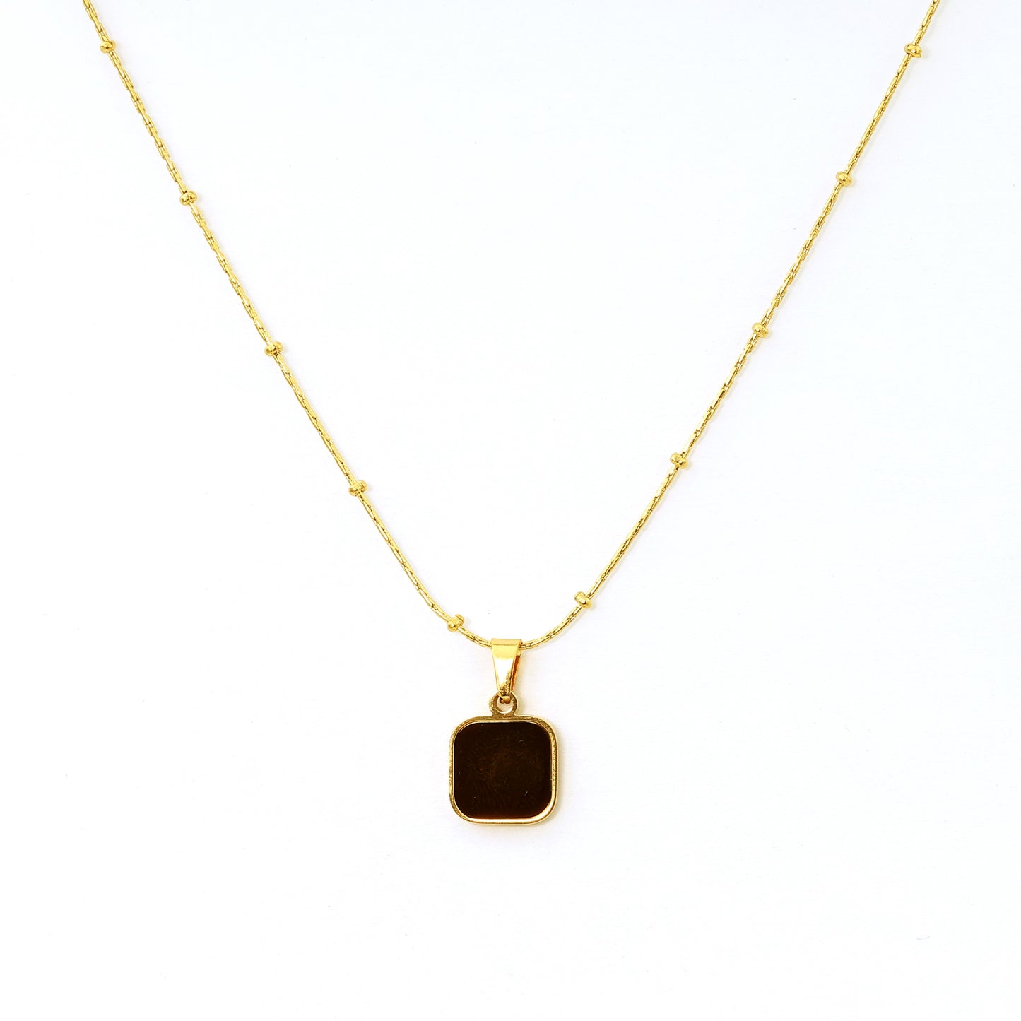 Linea Luxe Necklace (Black)