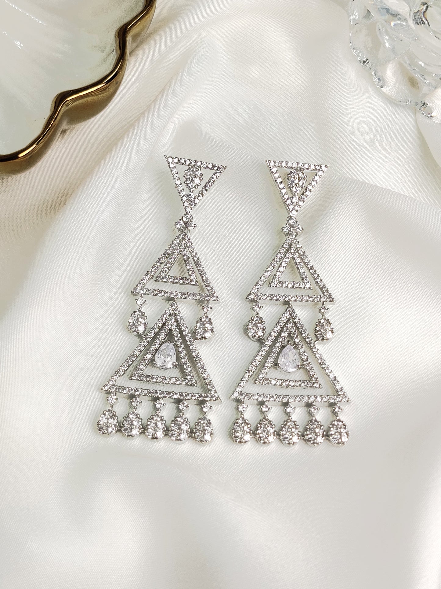 Triluxe Drop Earring