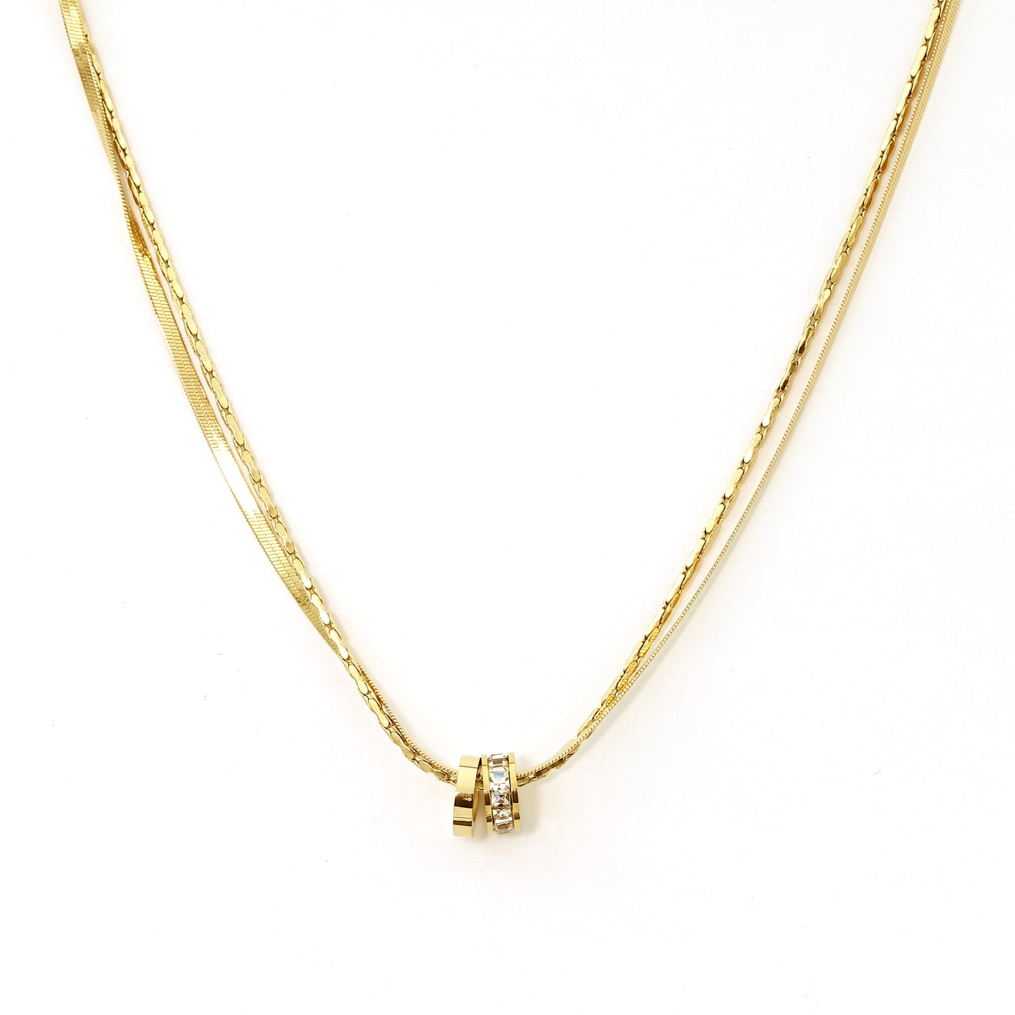 Crystal Twine Necklace
