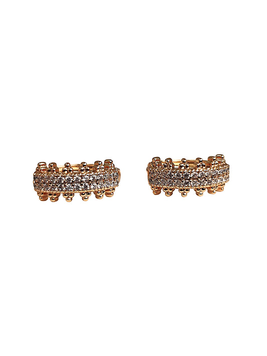Demi Dazzle Huggie Hoops