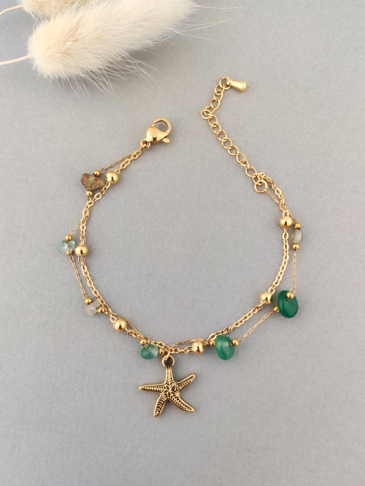 Sea Sparkle Charm Bracelet