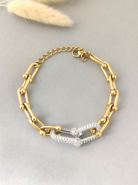 Regal Link Charm Bracelet