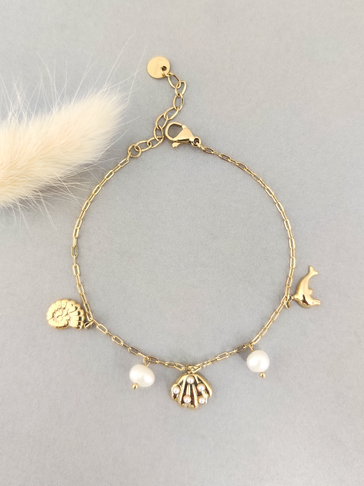 Sea Shell Charm Bracelets