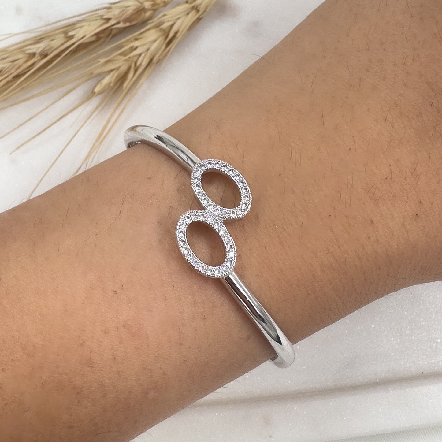 Silver Kim Bracelet Band