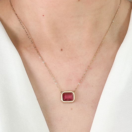 Ruby Ally Necklace