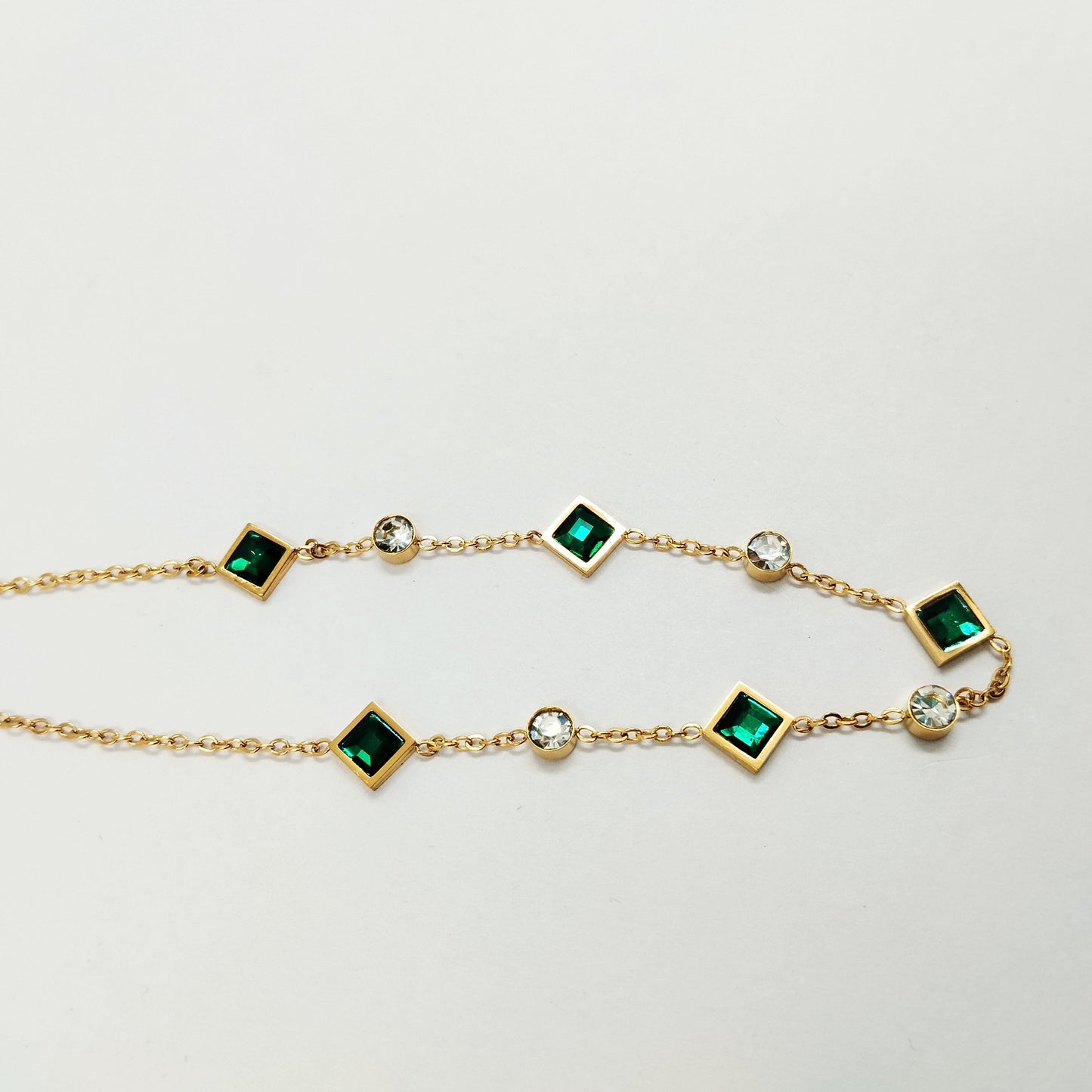 Green Mirage  Necklace