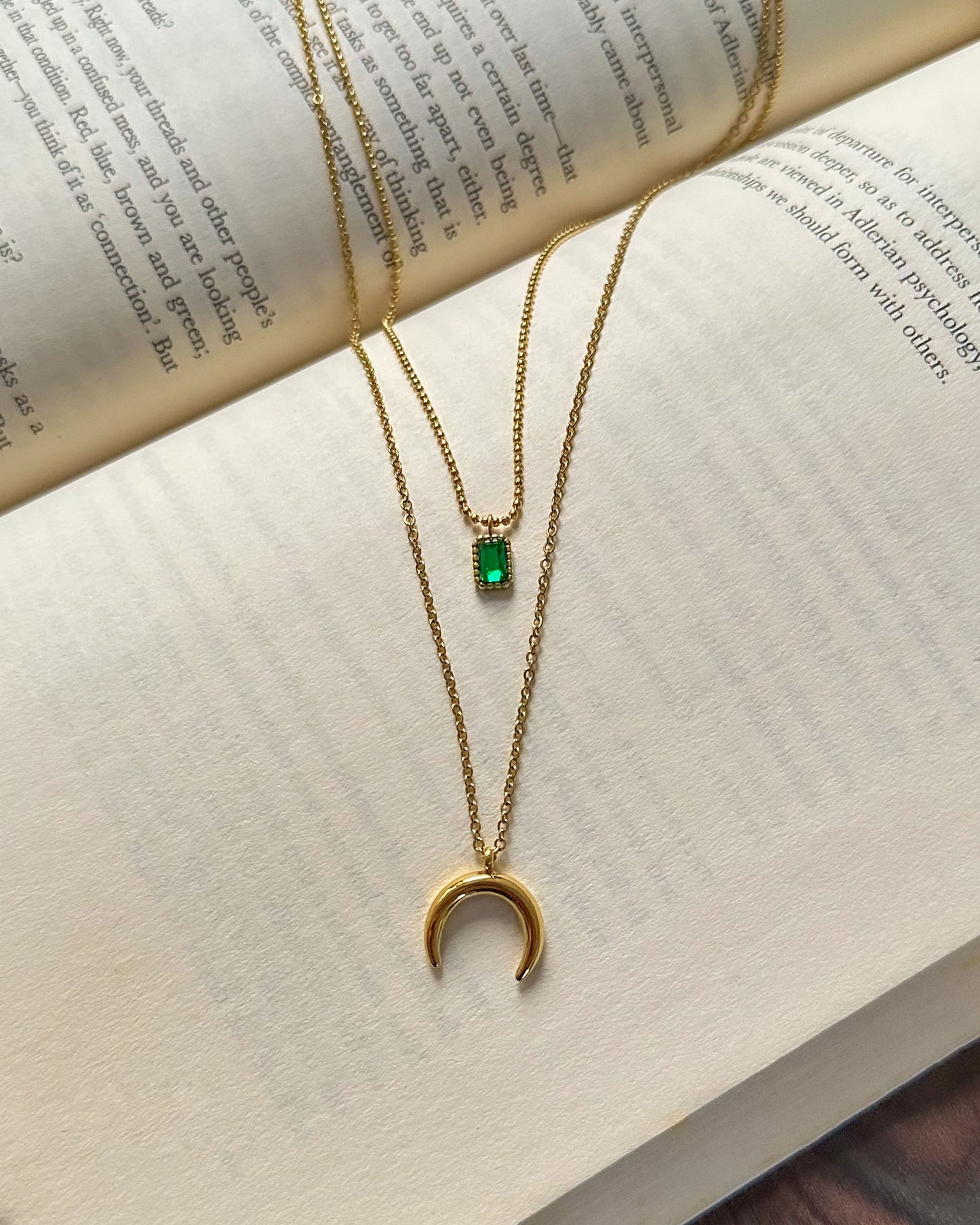 Emera Luna Layered Necklace