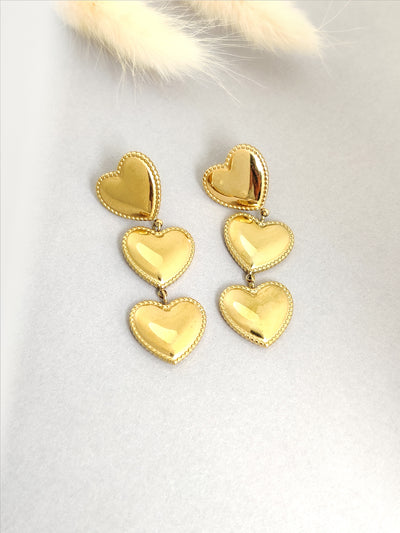 Cheryl Heart Earrings