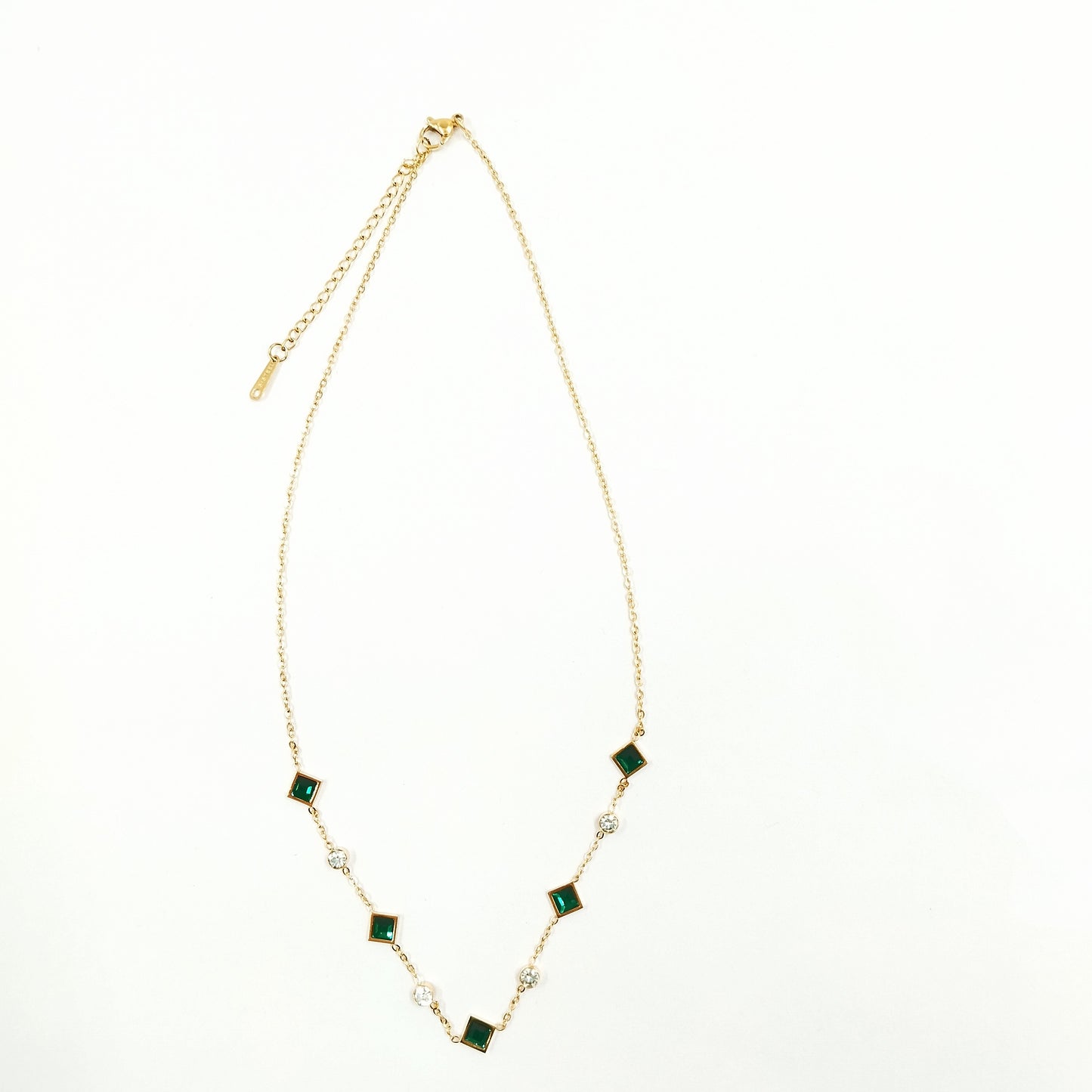 Green Mirage  Necklace