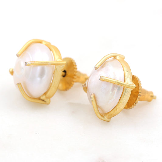 Mother of Pearl Studs Earrings