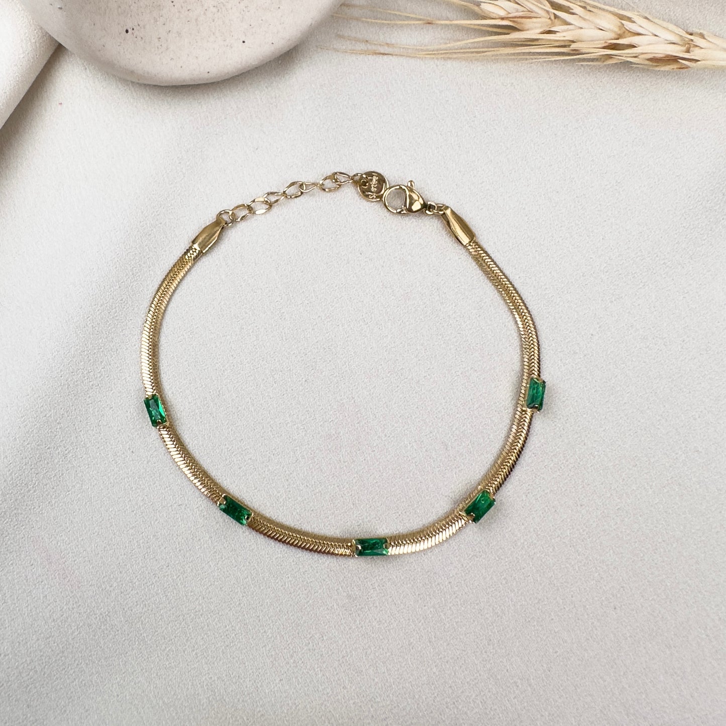 Emerald Morgan Bracelet