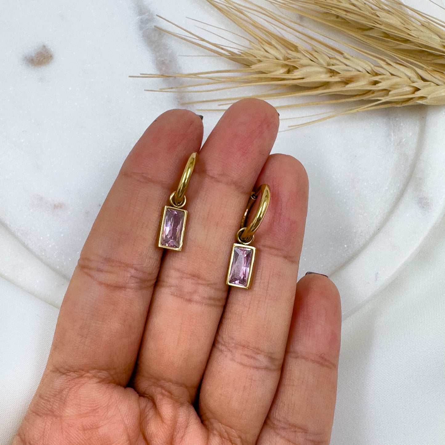 Becky Pink Earrings