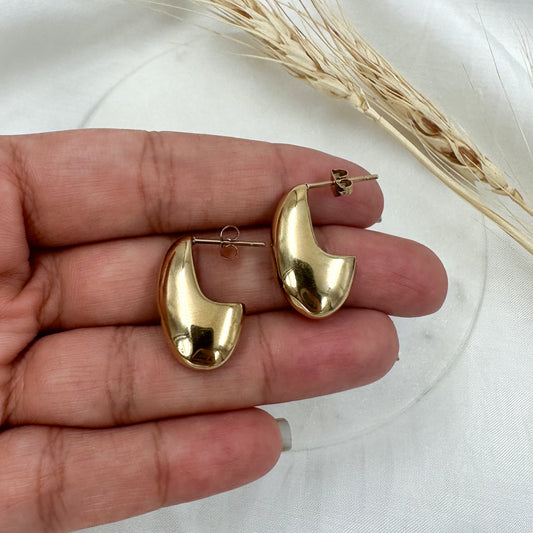 Gold Alexi Hoops