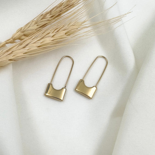 Safety Pin Earrings